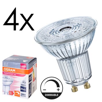 GU10 LED 3.4 Watt warm-white dimmable 230 Lumen