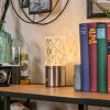 Lauter table lamp LED matt nickel, 1-light source