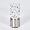 Lauter table lamp LED matt nickel, 1-light source