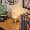 Lauter table lamp LED matt nickel, 1-light source