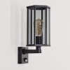 Monfanim outdoor wall light black, 1-light source