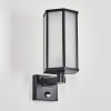 Monfanim outdoor wall light black, 1-light source