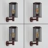 Monfanim outdoor wall light rust-coloured, 1-light source