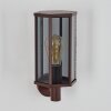 Monfanim outdoor wall light rust-coloured, 1-light source