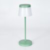 Algeraz Outdoor table lamp, table lamp LED green, 1-light source