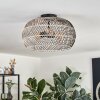 Brandala ceiling light black, 3-light sources