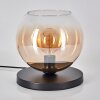 Koyoto table lamp Amber, clear, 1-light source