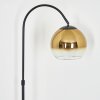 Koyoto globe light, floor lamp gold, clear, 1-light source