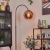 Koyoto globe light, floor lamp coppery, 1-light source