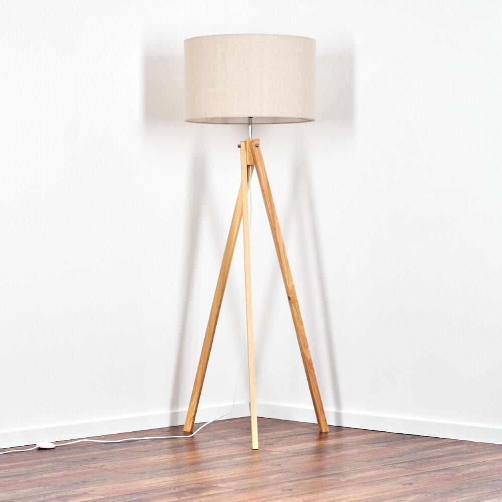 Flemming floor lamp Ecru, 1-light source