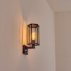 Monfanim outdoor wall light black, 1-light source