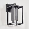 Trancozelos outdoor wall light black, 1-light source