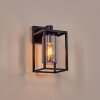 Trancozelos outdoor wall light black, 1-light source