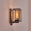 Portalis outdoor wall light gold, black, 1-light source