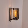 Portalis outdoor wall light gold, black, 1-light source