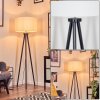 Flemming floor lamp black, 1-light source