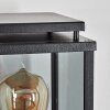 Cadafaes outdoor wall light black, 1-light source