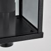 Cadafaes outdoor wall light black, 1-light source