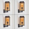 Cadafaes outdoor wall light black, 1-light source