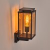 Cadafaes outdoor wall light black, 1-light source