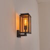 Cadafaes outdoor wall light black, 1-light source