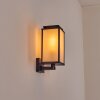 Cadafaes outdoor wall light black, 1-light source