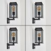 Cadafaes outdoor wall light black, 1-light source, Motion sensor