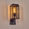 Cadafaes outdoor wall light black, 1-light source, Motion sensor