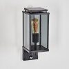 Cadafaes outdoor wall light black, 1-light source, Motion sensor