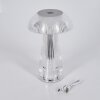 Mushroom Lamp  Balsa table lamp LED transparent, clear, 1-light source