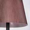 Longchamps Outdoor table lamp, table lamp LED brown, black, 1-light source