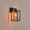 Trancozelos outdoor wall light black, 1-light source