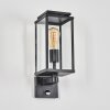 Cadafaes outdoor wall light black, 1-light source, Motion sensor