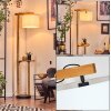 Almogarve floor lamp Ecru, black, 1-light source