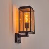 Cadafaes outdoor wall light black, 1-light source, Motion sensor