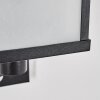 Cadafaes outdoor wall light black, 1-light source, Motion sensor