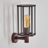 Monfanim outdoor wall light rust-coloured, 1-light source