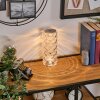 Salberget table lamp LED Glittering, transparent, clear, 1-light source