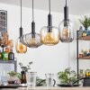 Alcofra hanging light black, 4-light sources