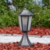 Loria pedestal light black, silver, 1-light source