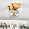 Koyoto ceiling light, globe light Ecru, black, 1-light source