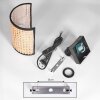 Abedim Up & Down Light, wall light black, 1-light source