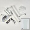 Loria path light white, 1-light source