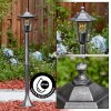 Loria path light black, silver, 1-light source