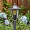 Loria path light black, silver, 1-light source