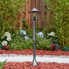 Loria path light black, silver, 1-light source