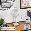 Mushroom Shaped  Balsa table lamp, Reading light LED transparent, clear, 1-light source