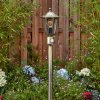 Loria outdoor light, path light brown, gold, black, 1-light source, Motion sensor