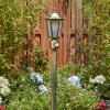 Loria outdoor light, path light brown, gold, black, 1-light source, Motion sensor