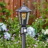 Loria outdoor light, path light black, 1-light source, Motion sensor